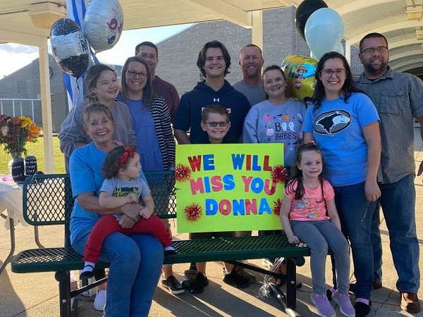 Alabama School Hosts Drive-By Parade for Retiring School Bus Driver
