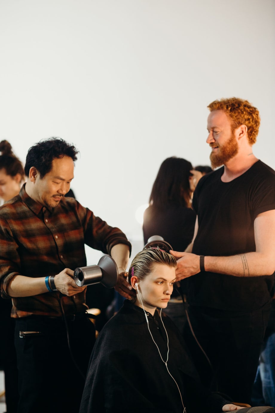 NYFW: Oribe and Dyson For Helmut Lang F/W 2019