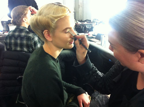 FASHION WEEK: Orlando Pita for Moroccanoil at Carolina Herrera