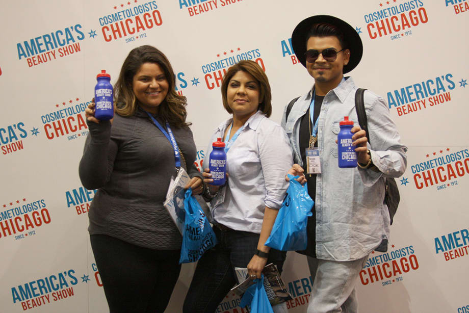 MODERN Distributes Healthy Hairdresser Goodie Bags at ABS - They Went Fast!
