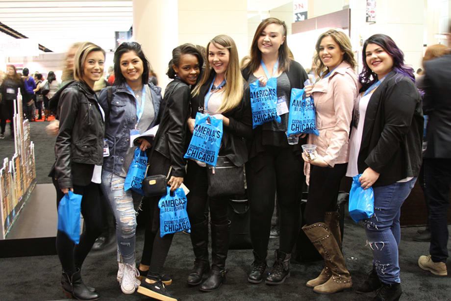 MODERN Distributes Healthy Hairdresser Goodie Bags at ABS - They Went Fast!