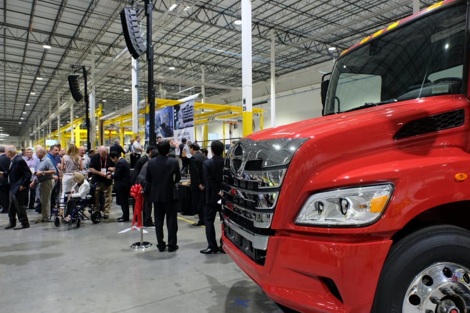 Hino Touts $100 Million Manufacturing Facility