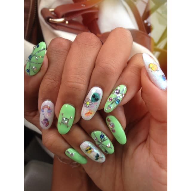 Music Festival Nail Art