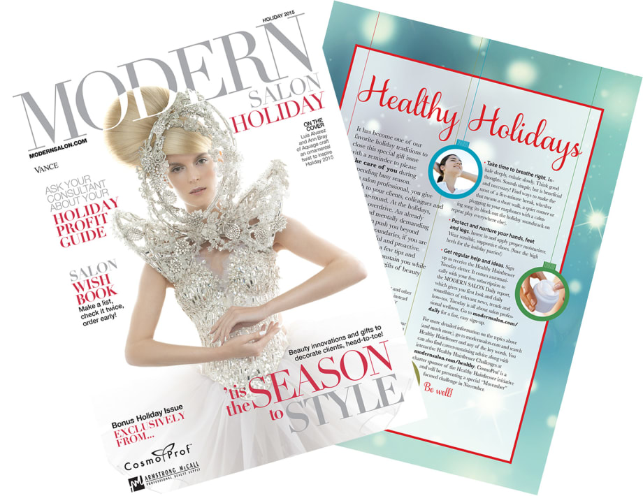 Healthy Holiday Moments: Take the November Healthy Hairdresser Challenge!