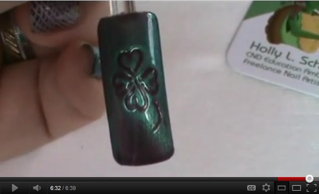 Shamrock Nail Art Video