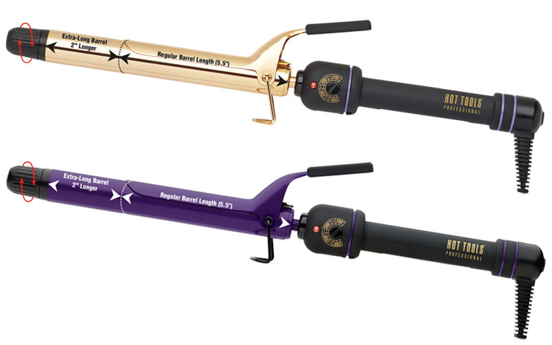 Hot Tools Extra-Long Barrel Curling Irons
