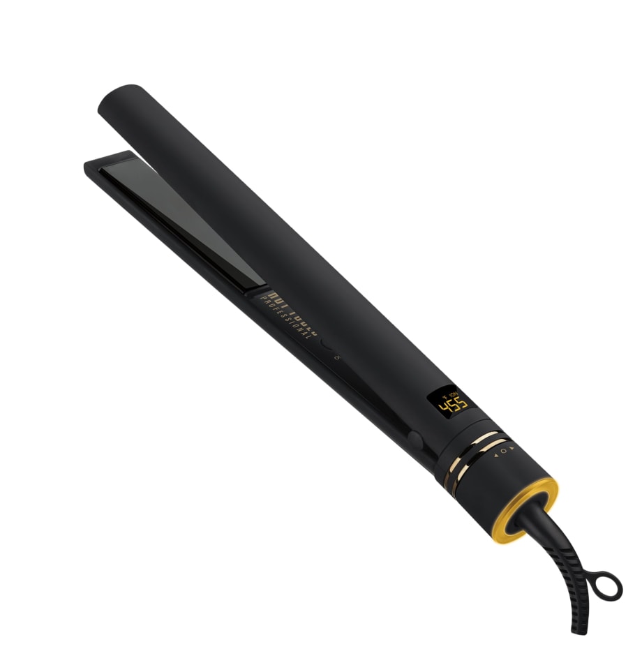 Hot Tools' Black Gold 1" Ionic Salon Flat Iron