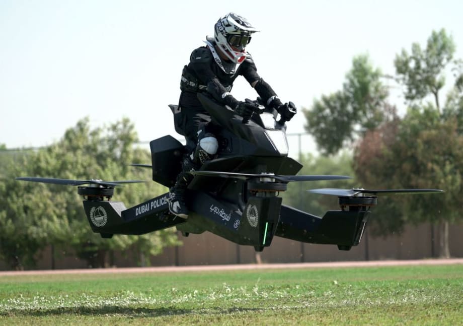 Dubai Police Adds Hoverbike