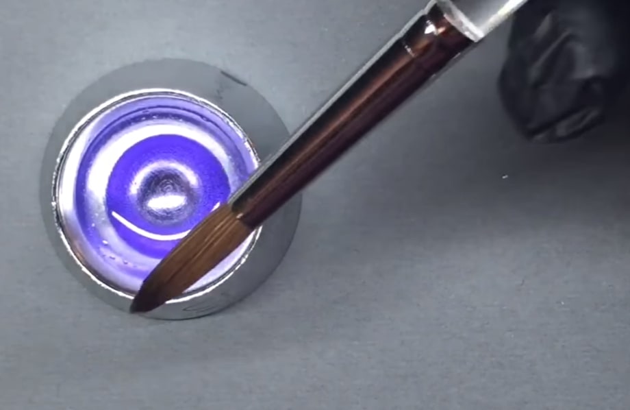 How to Prep Brand New CND ProSeries L&P Brush