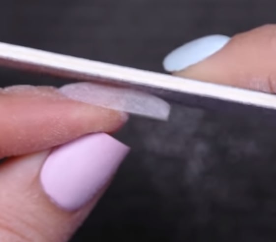 How to Finish File Nails