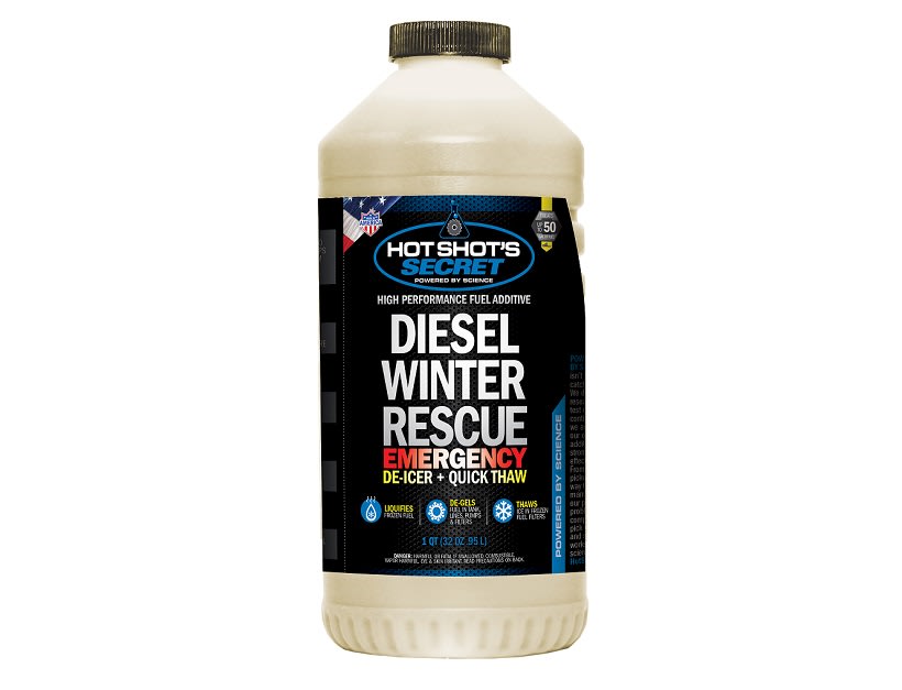 Fuel Additive De-Ices Frozen Fuel Filters