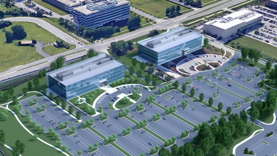 Hub Group Breaks Ground on Second Building at Headquarters