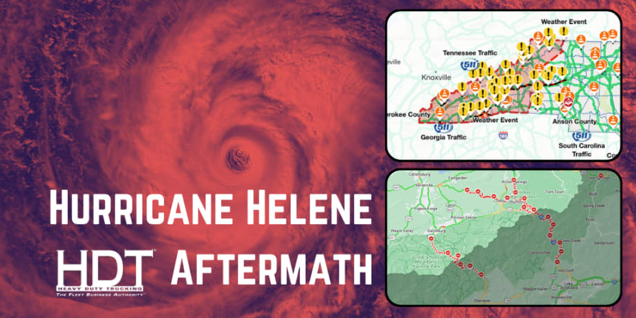 Trucking in the Hurricane Helene Aftermath
