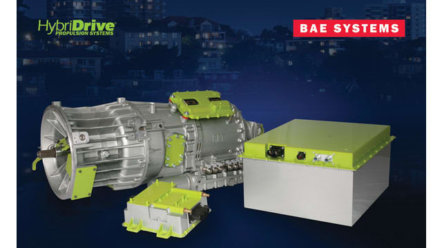 HybriDrive diesel-electric bus system