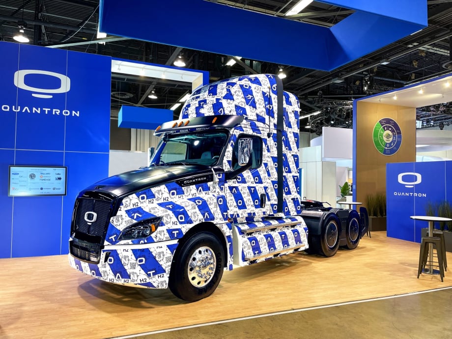 Quantron's H2-Powered Truck, Fueling Solution