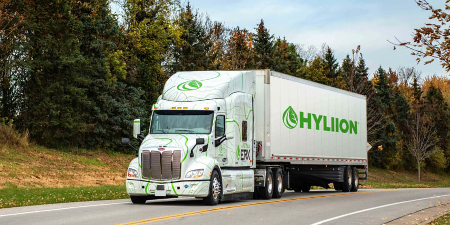 Ruan Orders 10 Hyliion Hypertruck ERX