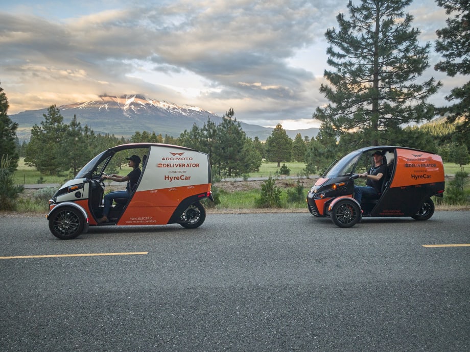Arcimoto, HyreCar Partner on Last-Mile EV Delivery Rental