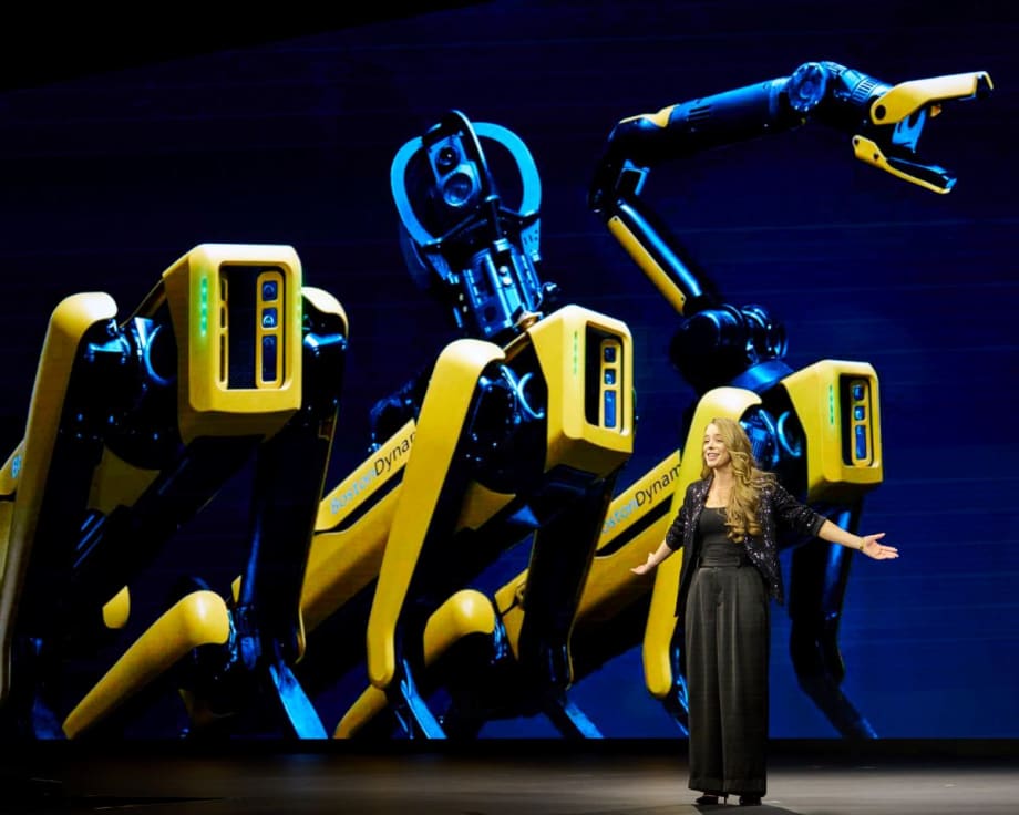 Boston Dynamics robots at CES 2026.