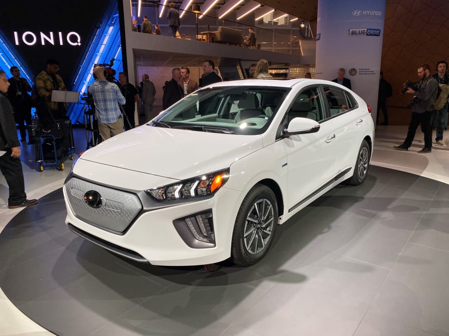 Hyundai's 2020 Ioniq Electric Adds 37% More Range