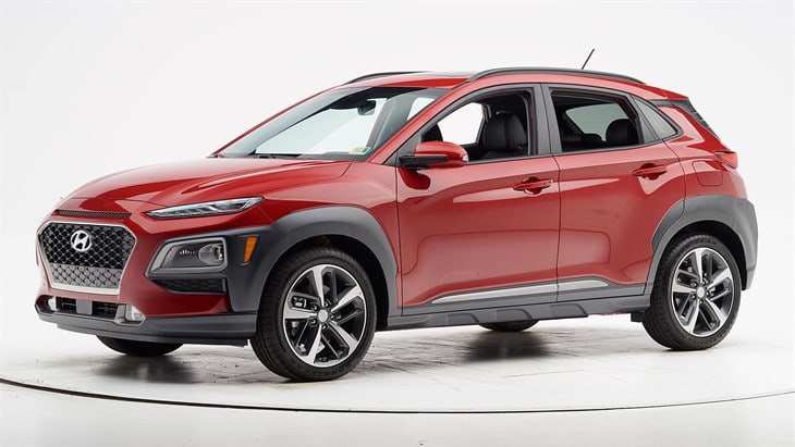 2018 Hyundai Kona Scores Good Ratings From IIHS