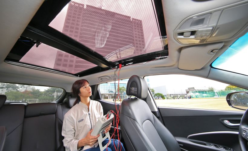 Hyundai, Kia to Introduce Solar Roof Charging