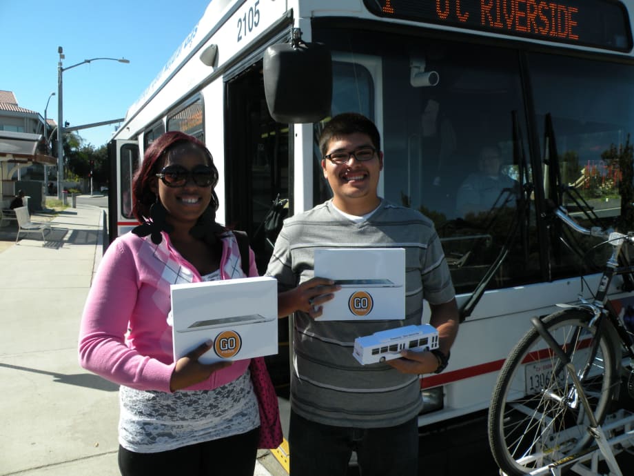 Calif. RTA celebrates new record with giveaway