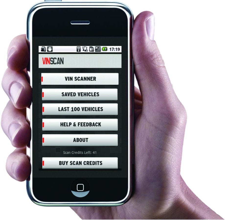 VIN Scan App