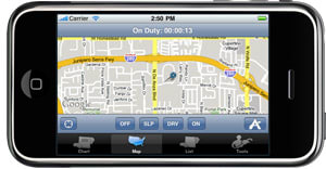 New iPhone App Documents Hours of Service