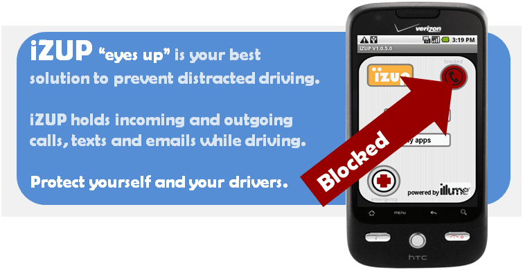 Illume Software Announces iZup Lite GPS-Based Text Blocking Solution