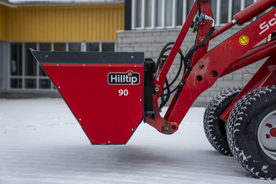Hilltip Introduces Drop Spreader for Compact Tractors, Loaders
