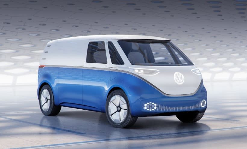 Volkswagen Shows Autonomous Electric Cargo Van Concept