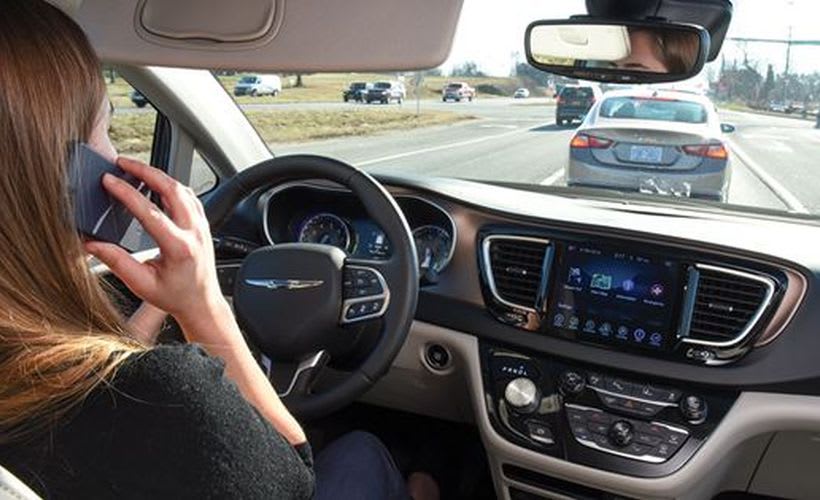 Nearly One-Third of Drivers Talk on Phone Daily