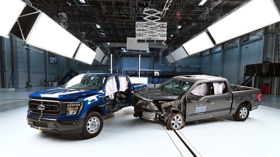 Large Pickups Falter in Back Seat Safety