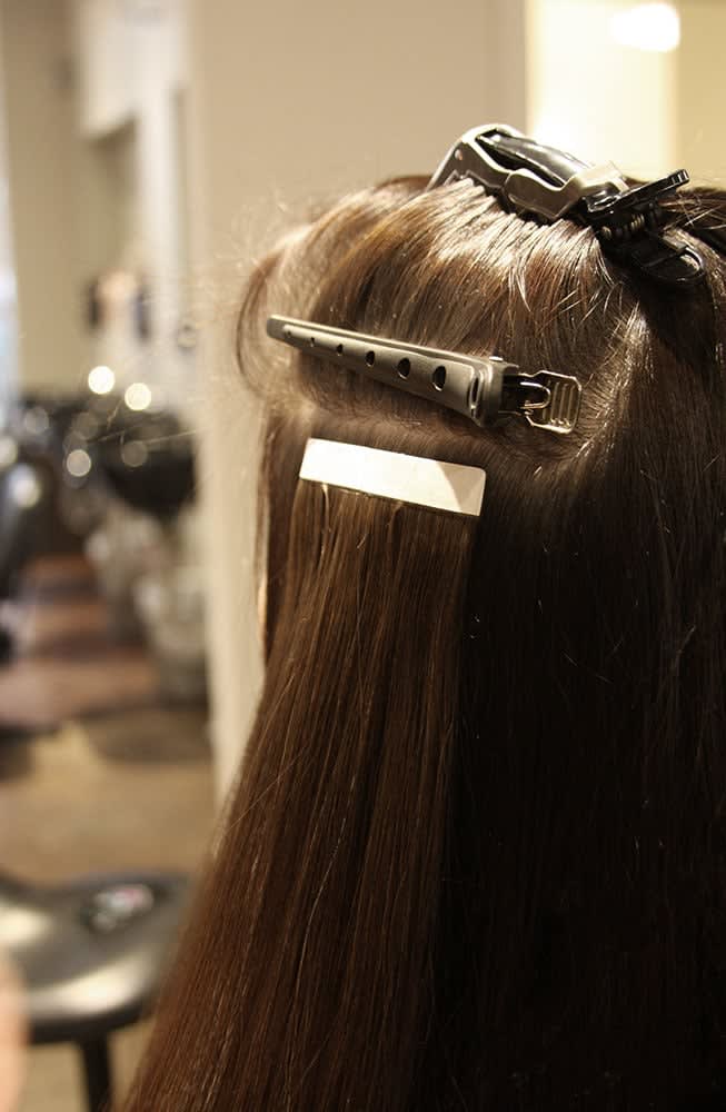 Extension Invention: Industrial Lengths Tape-in Extensions