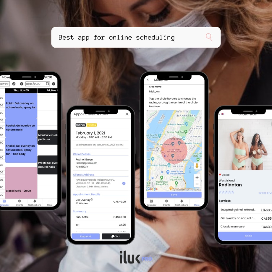 New iluk PRO App Designed 100% for Self-Employed Beauty Pros