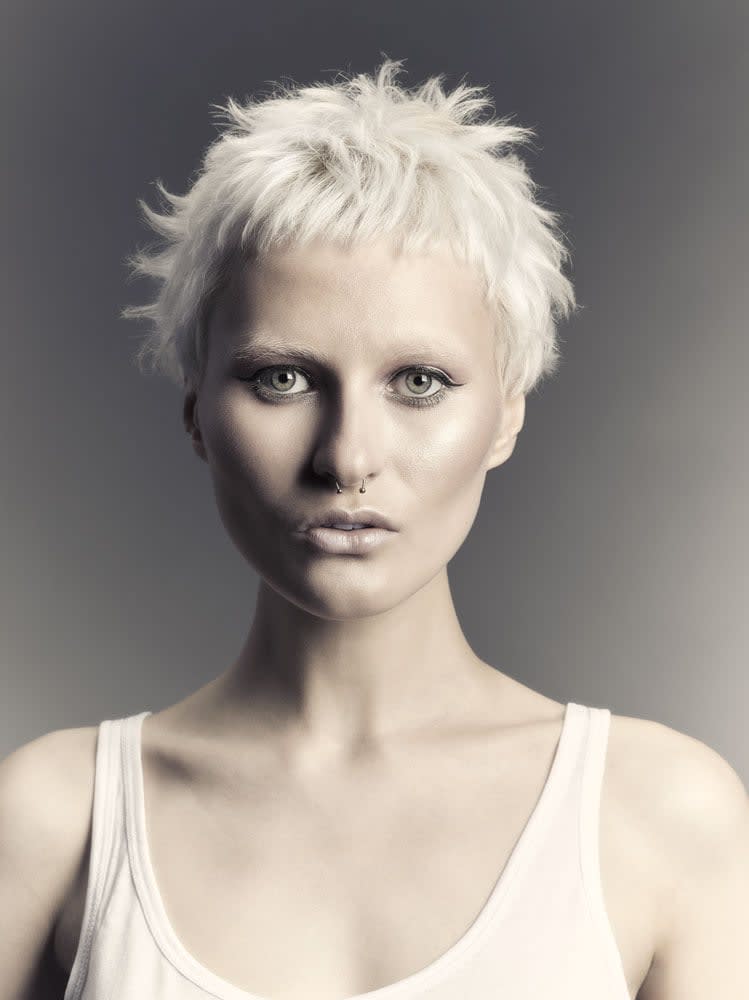 Wearing Winter White Collection by Ammon Carver Studio Celebrates Blondes