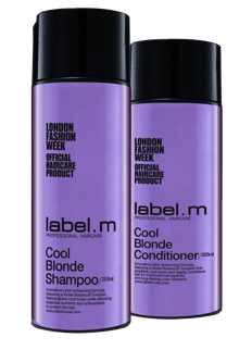 New Product Alert! label.m Cool Blonde Shampoo & Conditioner