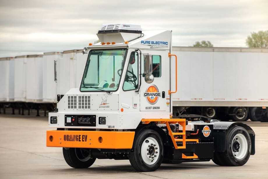 Orange EV Unveils e-Triever Electric Yard Truck