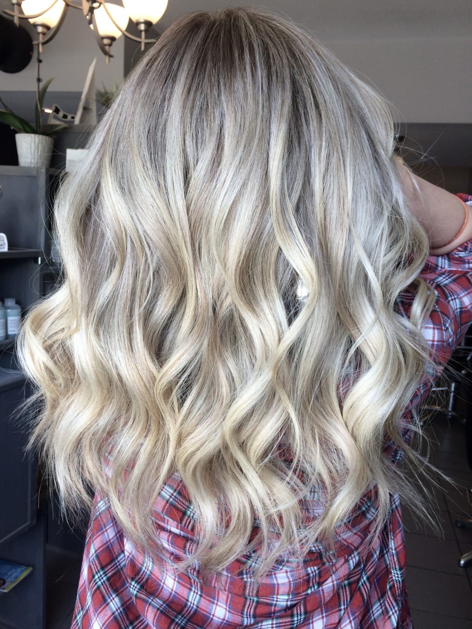 COLOR CORRECTION: Rooted Cool-Toned Blonde Makeover