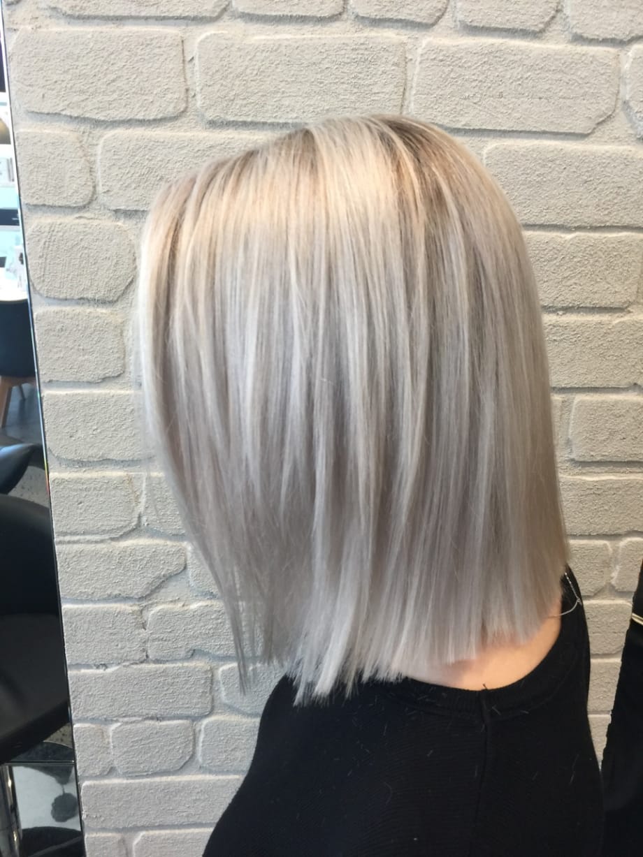 Looking The Part: Silver/Blonde Color Correction