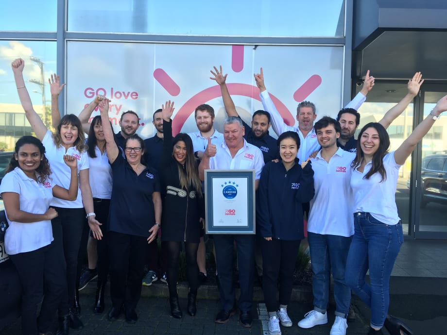 GO Rentals Wins Customer Satisfaction Award