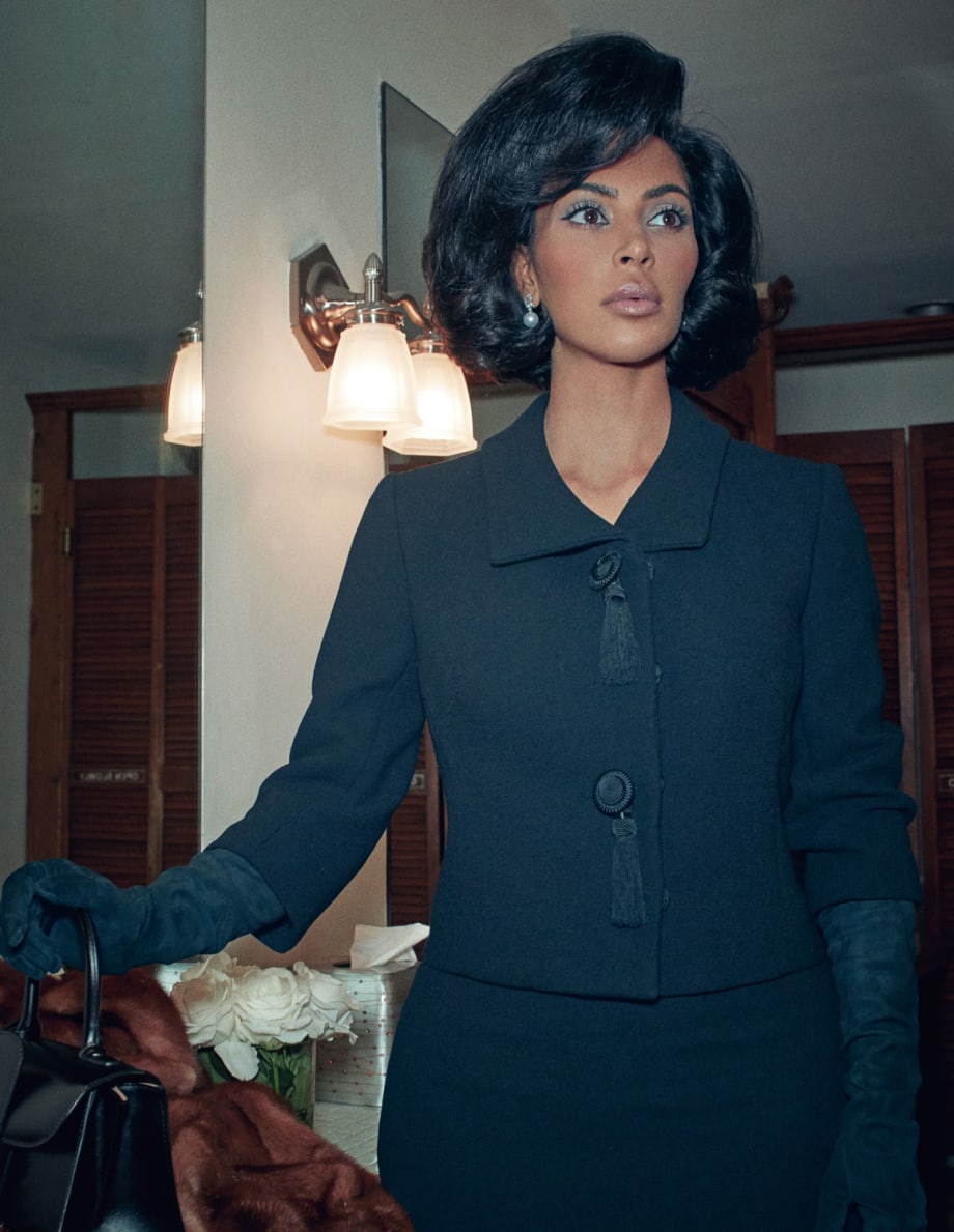 WIGGING OUT: Garren Styles Kim Kardashian-West for Cover of Interview Magazine