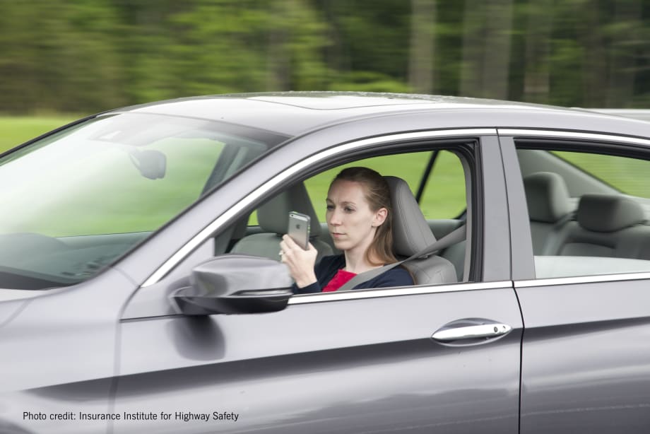 Drivers' Smartphones Continue to Fuel Distraction