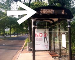 Chicago Transit installs first bus tracker displays across city