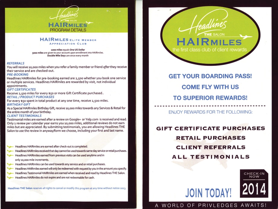 STAMP 2015: Headlines' Client Loyalty Program