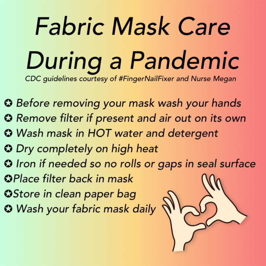 How Nail Professionals Should Wear and Care for PPE 