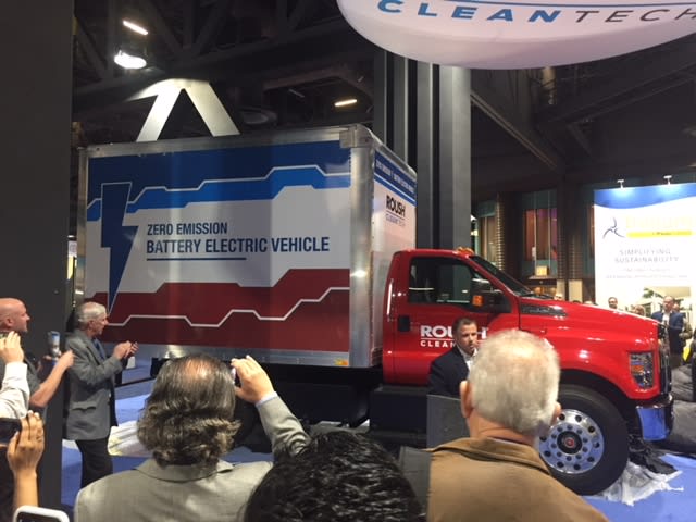ROUSH CleanTech Offers Fully Electric Ford F-650