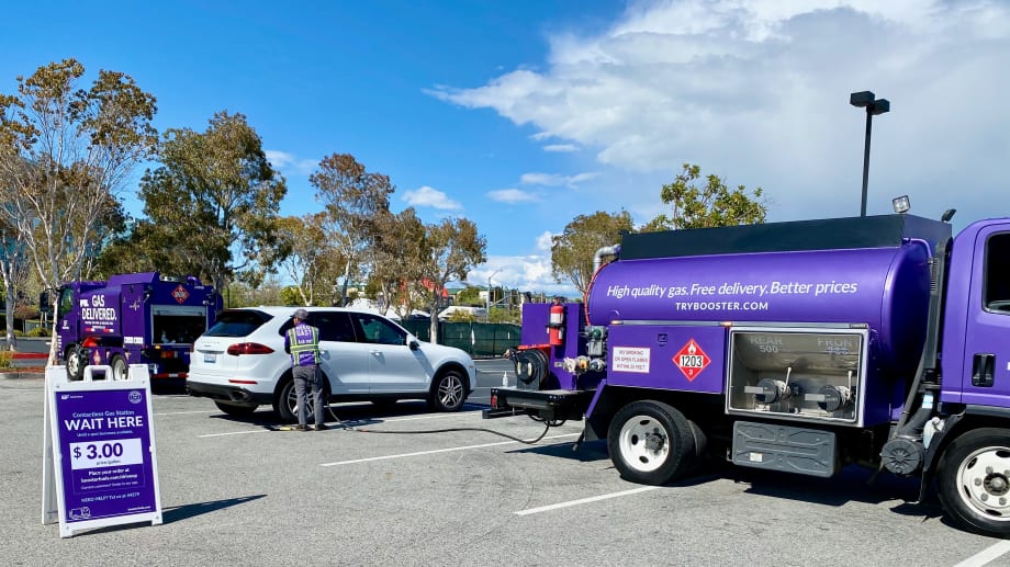 Booster Provides Contactless Gas Delivery