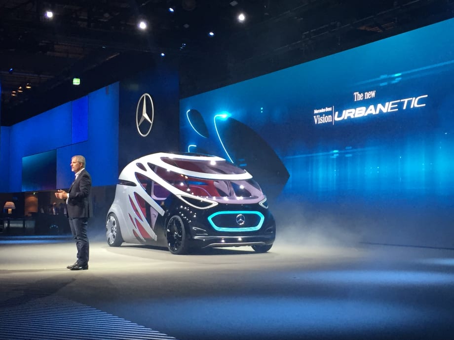 Mercedes-Benz Shows Autonomous Van Concept for Freight, Passengers