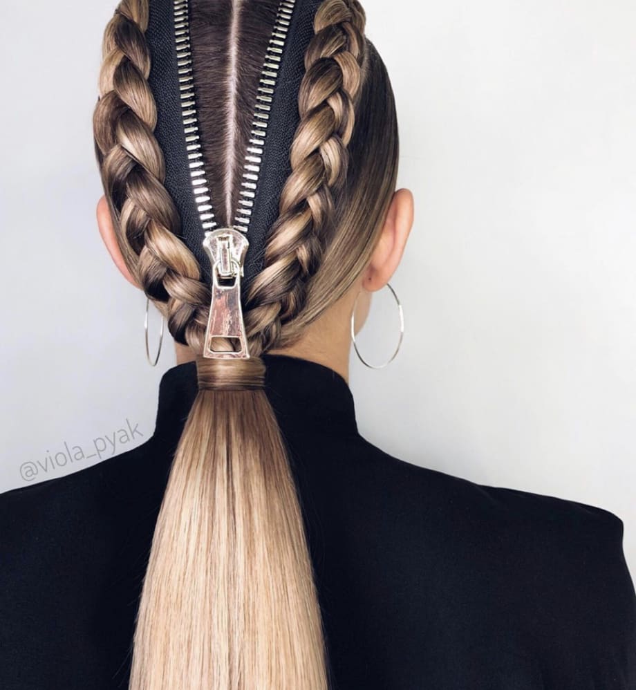 Power Ponies: 11 Perfect Ponytails by Moscow Stylist Viola Pyak